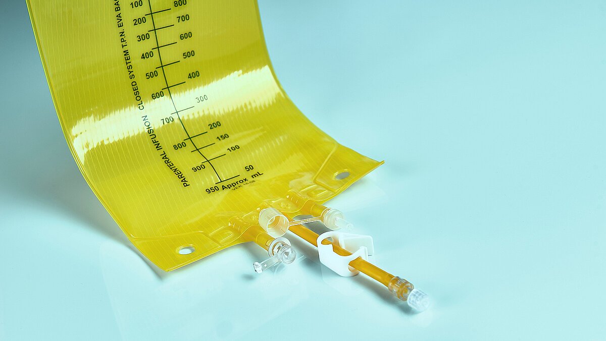 Layflat nonPVC tubing for medical use RAUMEDIC